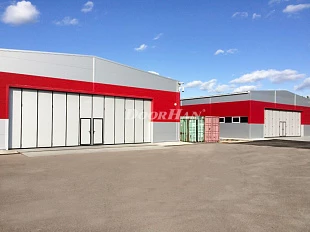 Промышленные ворота DoorHan складные с нижней направляющей серии ifg-lg 20000x7000