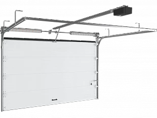 Гаражные секционные ворота RSD02 Doorhan из стальных сэндвич-панелей с торсионным механизмом (2200*3100)